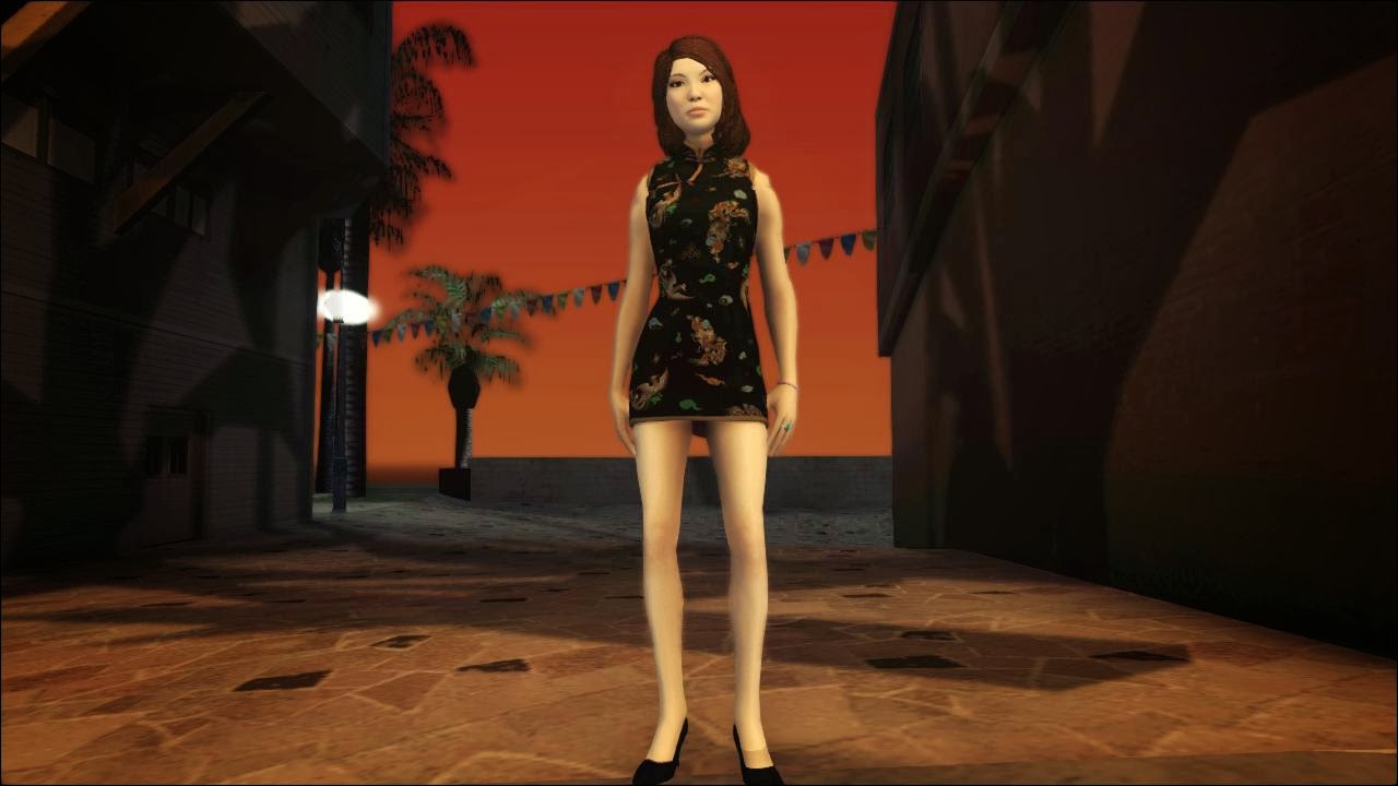 Download Sandra from the game Sleeping Dogs for GTA San Andreas